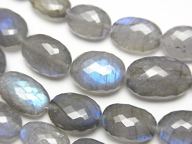 Labradorite, Oval Gemstone Beads