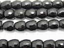 Onyx  Apple Shape 10mm half or 1strand beads (aprx.15inch/38cm)
