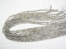 1strand $12.99! Labradorite AA Faceted Button Rondelle 4mm 1strand beads (aprx.15inch/38cm)