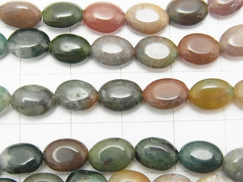 1strand $6.79! Indian Agate Oval 8x6x4mm 1strand beads (aprx.15inch / 37cm)