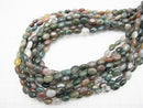 1strand $6.79! Indian Agate Oval 8x6x4mm 1strand beads (aprx.15inch / 37cm)