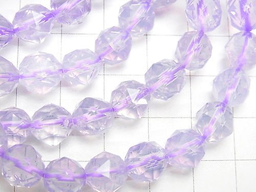 [Video] High Quality! Scorolite AAA Star Faceted Round 8 mm 1strand (Bracelet)