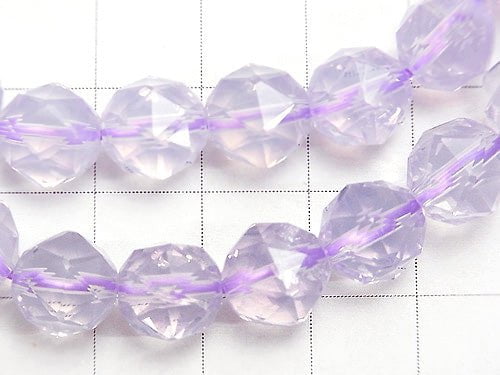 [Video] High Quality! Scorolite AAA Star Faceted Round 9 mm 1strand (Bracelet)
