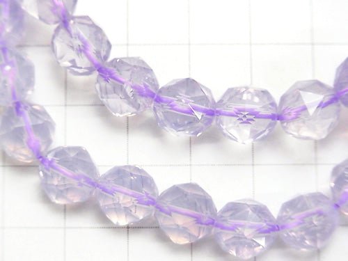 [Video] High Quality! Scorolite AAA Star Faceted Round 9 mm 1strand (Bracelet)