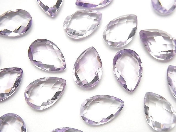 Amethyst, Pear Shape, Undrilled Gemstone Beads