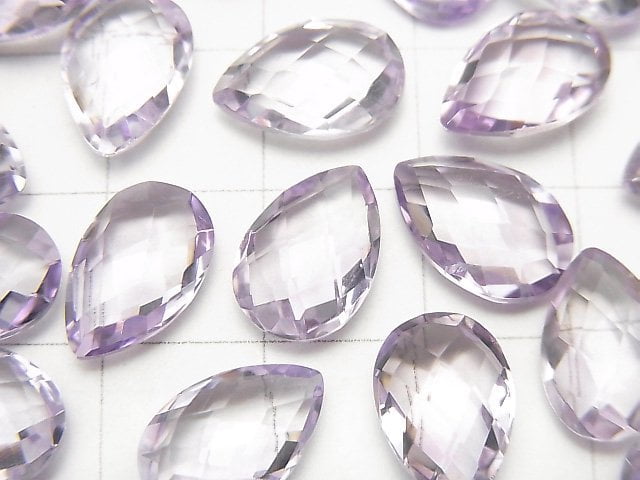 [Video] High Quality Pink Amethyst AAA Undrilled Pear shape Cushion Cut 12 x 8 mm 4 pcs $11.79!