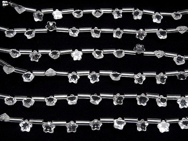 [Video] Crystal AAA - Faceted Star 6 x 6 mm 1strand (10pcs)