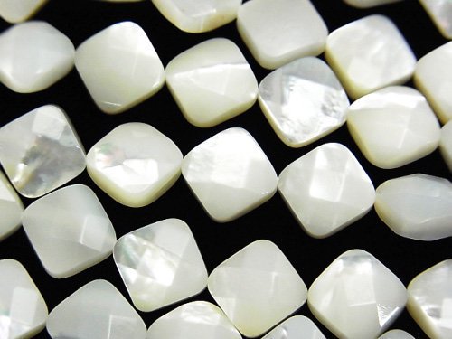 Diamond, Mother of Pearl (Shell Beads) Pearl & Shell Beads