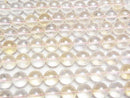[Video] Flash, light color Citrine NO.2 Round 10mm half or 1strand beads (aprx.15inch / 38cm)