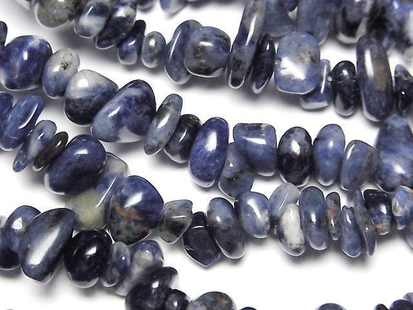 [Video] Sodalite AA++ Chips (Small Nugget) 1 strand beads (aprx.31inch/78cm)