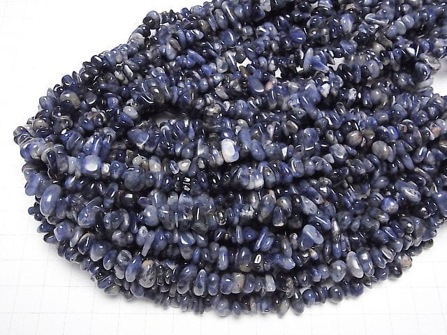 [Video] Sodalite AA++ Chips (Small Nugget) 1 strand beads (aprx.31inch/78cm)