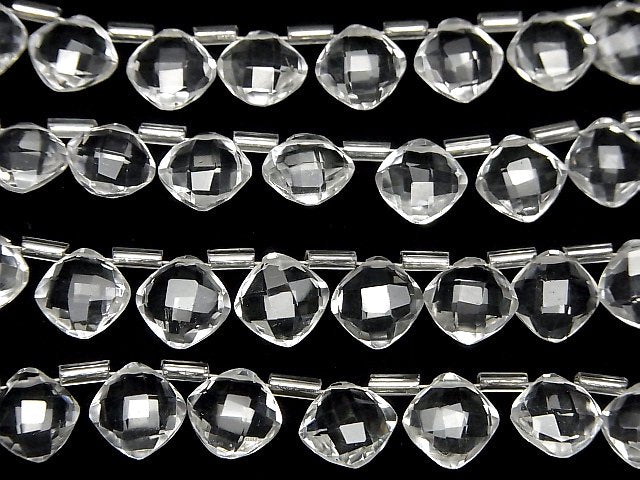 [Video] High Quality Crystal AAA Diamond Shape 9 x 9 mm half or 1 strand (20 pcs)