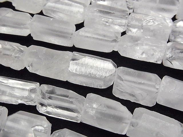 [Video] Crystal Rough Rock Nugget 1strand beads (approx. 15 inches/36 cm)