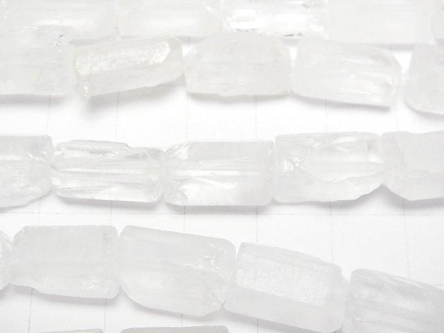 [Video] Crystal Rough Rock Nugget 1strand beads (approx. 15 inches/36 cm)