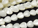 Heart, Mother of Pearl (Shell Beads) Pearl & Shell Beads