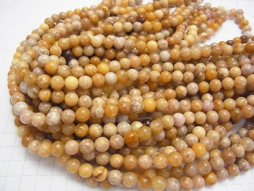 1strand $6.79! Pink Moss Agate Round 8mm 1strand beads (aprx.15inch / 38cm)
