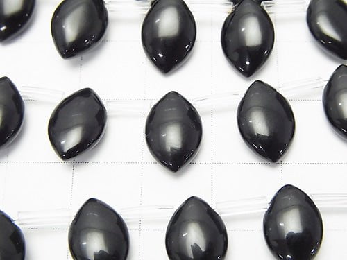 1strand $8.79! Onyx  Marquise (Smooth) 12x8x4mm 1strand beads (aprx.15inch/36cm)