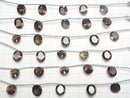 [Video]High Quality Smoky Quartz AAA Oval Concave Cut 12x10mm 1strand (4pcs )
