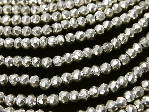 Pyrite, Roundel Gemstone Beads