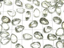 [Video]High Quality Green Amethyst AAA Loose stone Pear shape Faceted 10x7mm 5pcs