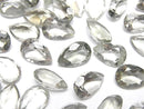 Green Amethyst, Pear Shape, Undrilled Gemstone Beads
