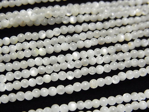 Mother of Pearl (Shell Beads), Round Pearl & Shell Beads