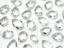 High Quality Green Amethyst AAA Undrilled Faceted Pear Shape 5pcs $14.99!