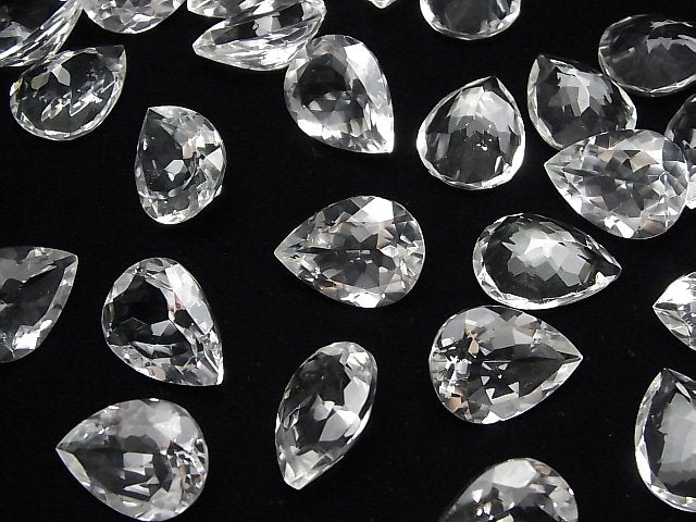 [Video]High Quality Crystal AAA Loose stone Pear shape Faceted 20x15mm 1pc
