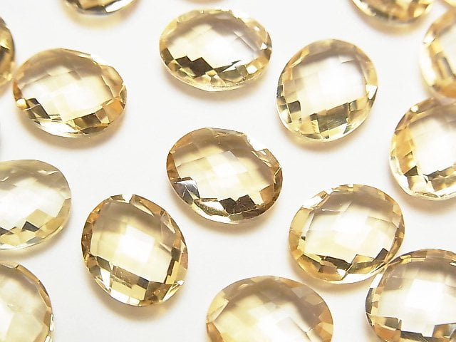 Citrine, Oval, Undrilled Gemstone Beads