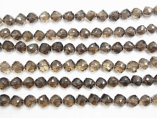 High Quality!  Smoky Quartz AAA Dice Shape 15x15x15mm half or 1strand beads (aprx.7inch/18cm)