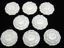 [Video] White Shell (Silver-lip Oyster) AAA Rose 25 mm 1 pc $7.79