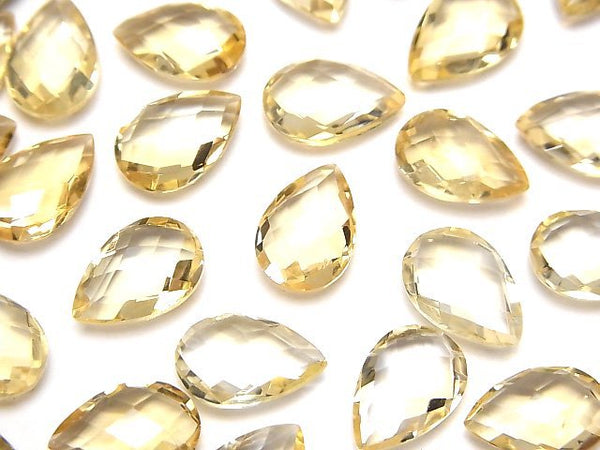 Citrine, Pear Shape, Undrilled Gemstone Beads