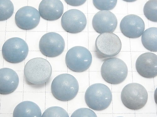 Angelite  Round Cabochon 12x12mm 4pcs $4.19!