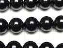 Black Spinel AAA Round 10mm half or 1strand beads (aprx.15inch/38cm)