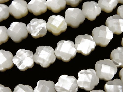 Flower, Mother of Pearl (Shell Beads) Pearl & Shell Beads