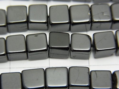 1strand $17.99! Black Tourmaline AAA - Cube 5x5x5mm 1strand beads (aprx.15inch / 37cm)