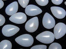 [Video]Angelite Pear Shape Cabochon 14x10mm 3pcs