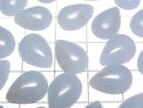 [Video]Angelite Pear Shape Cabochon 14x10mm 3pcs