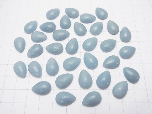 Angelite  Pear shape Cabochon 14x10mm 3pcs $3.79!