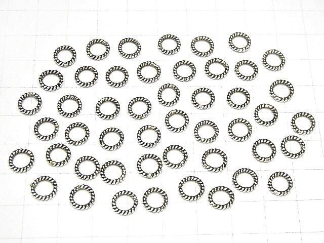 Karen Silver Rope Rings (Closed Type) 5mm, 6mm, 8mm, 10mm, 12mm (5pcs)
