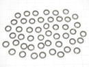 Karen Silver Rope Rings (Closed Type) 5mm, 6mm, 8mm, 10mm, 12mm, 5pcs