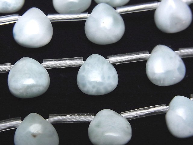 Chestnut Shape, Larimar Gemstone Beads