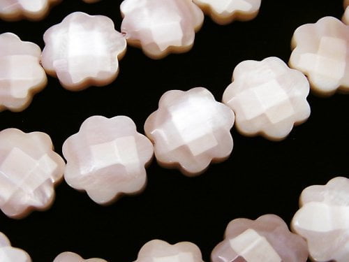 Flower, Mother of Pearl (Shell Beads) Pearl & Shell Beads