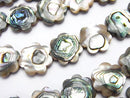 Flower, Mother of Pearl (Shell Beads) Pearl & Shell Beads