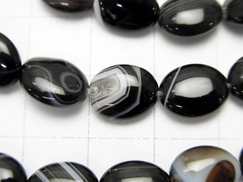 1strand $9.79!  Stripe Onyx Oval 10x8x4mm 1strand beads (aprx.15inch / 37cm)