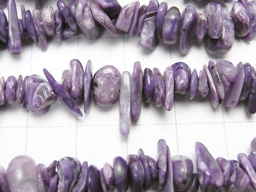 1strand $9.79!  High Quality Charoite AAA - Chips (Small Nugget) 1strand beads (aprx.15inch / 38cm)