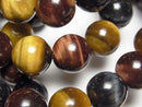 Accessories, Bracelet, Round, Tiger's Eye Gemstone Beads