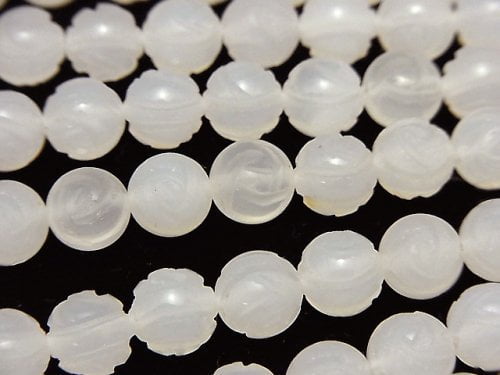 Chalcedony, Rose Gemstone Beads