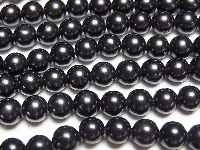 Tektite  Round 6mm half or 1strand beads (aprx.15inch/38cm)