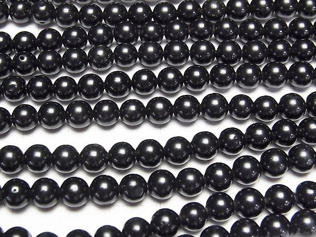Tektite  Round 6mm half or 1strand beads (aprx.15inch/38cm)